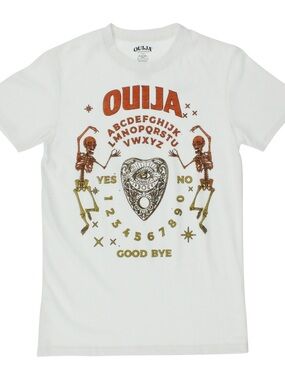 Ouija Graphic Tee - White Large